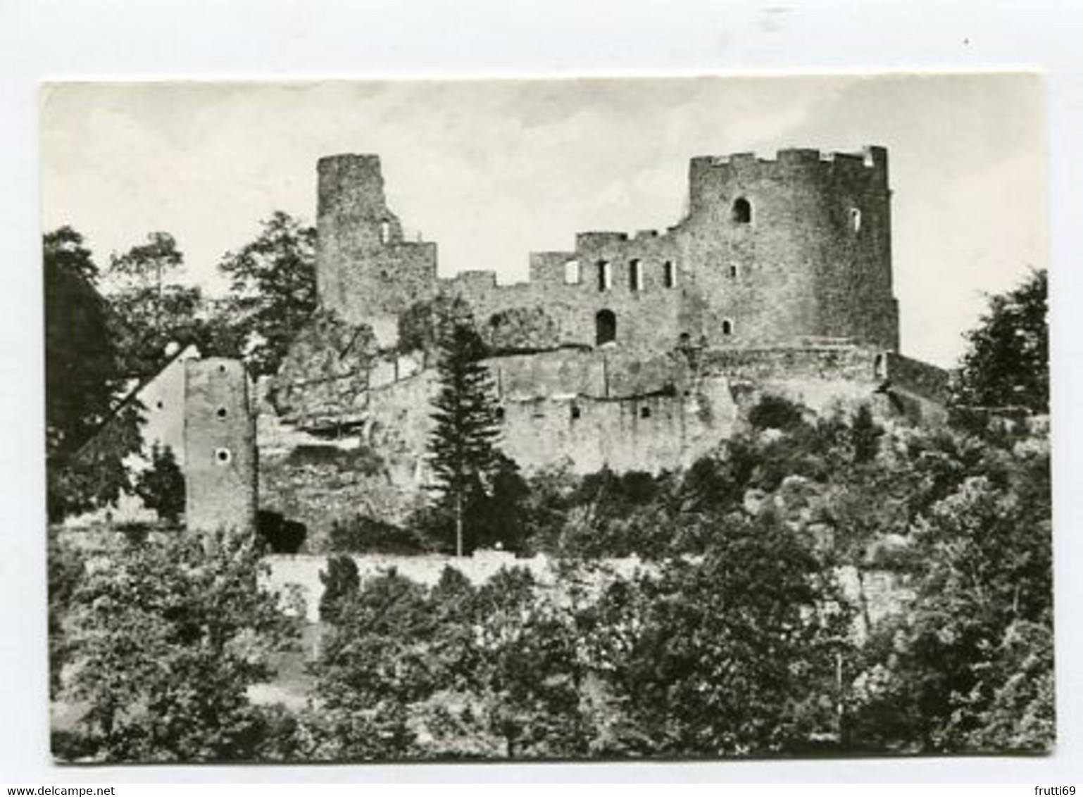 AK 048085 GERMANY - Frauenstein / Erzgebirge - Burgruine - Frauenstein (Erzgeb.)