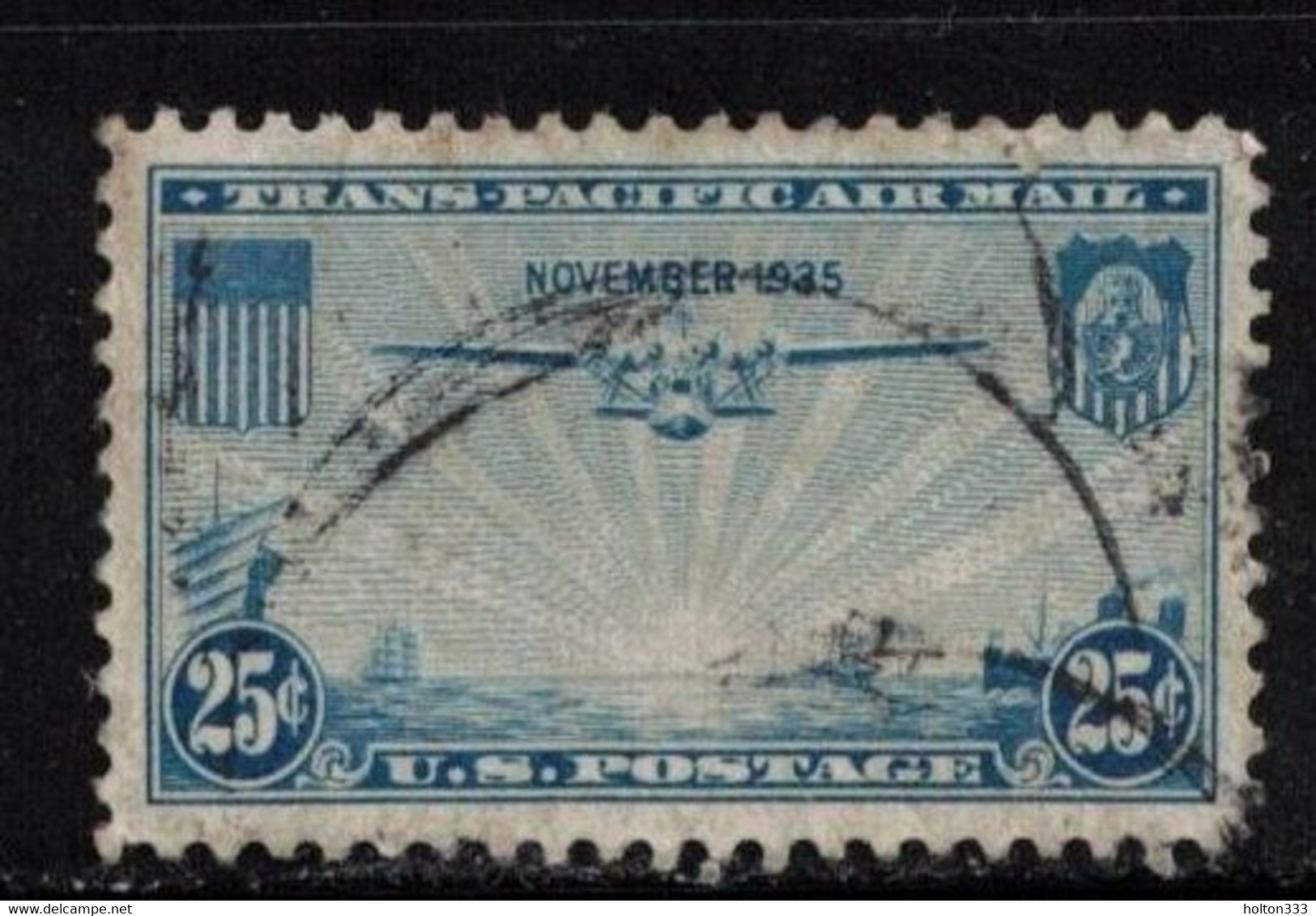 USA Scott # C20 Used - Air Mail 2 - 1a. 1918-1940 Afgestempeld