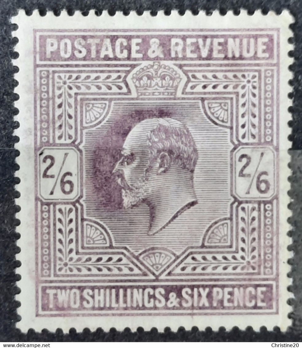 Grande-Bretagne 1902/10  N°118 *TB Cote 260€ - Neufs