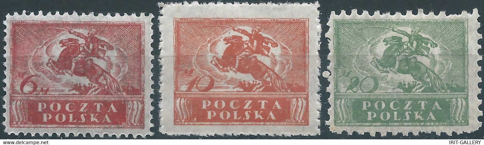 POLONIA-POLAND-POLSKA,1919 South And North Poland Issues,Mint - Nuevos