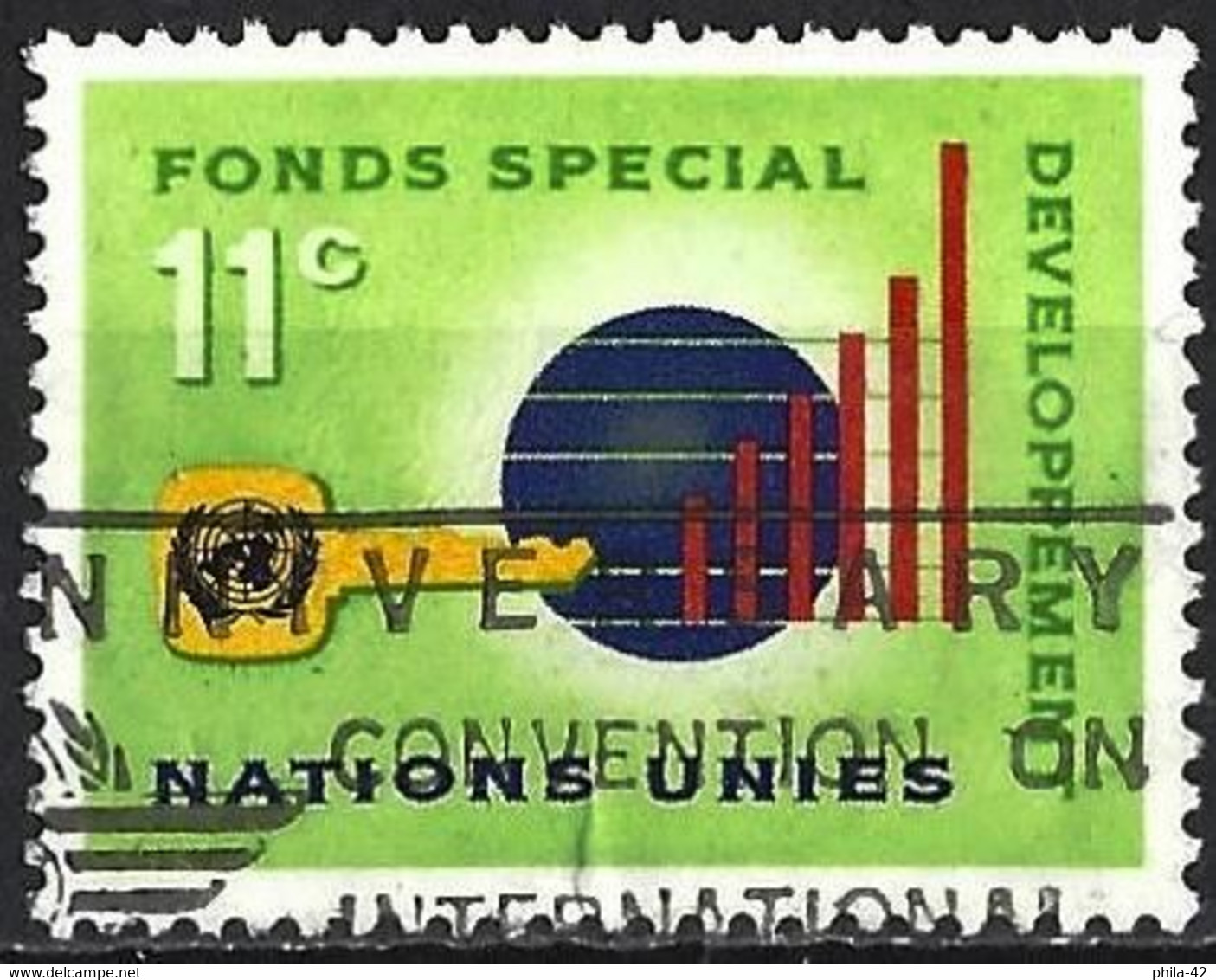 United Nations (New York) 1965 - Mi 149 - YT 134 ( Special Fund Developement ) - Oblitérés