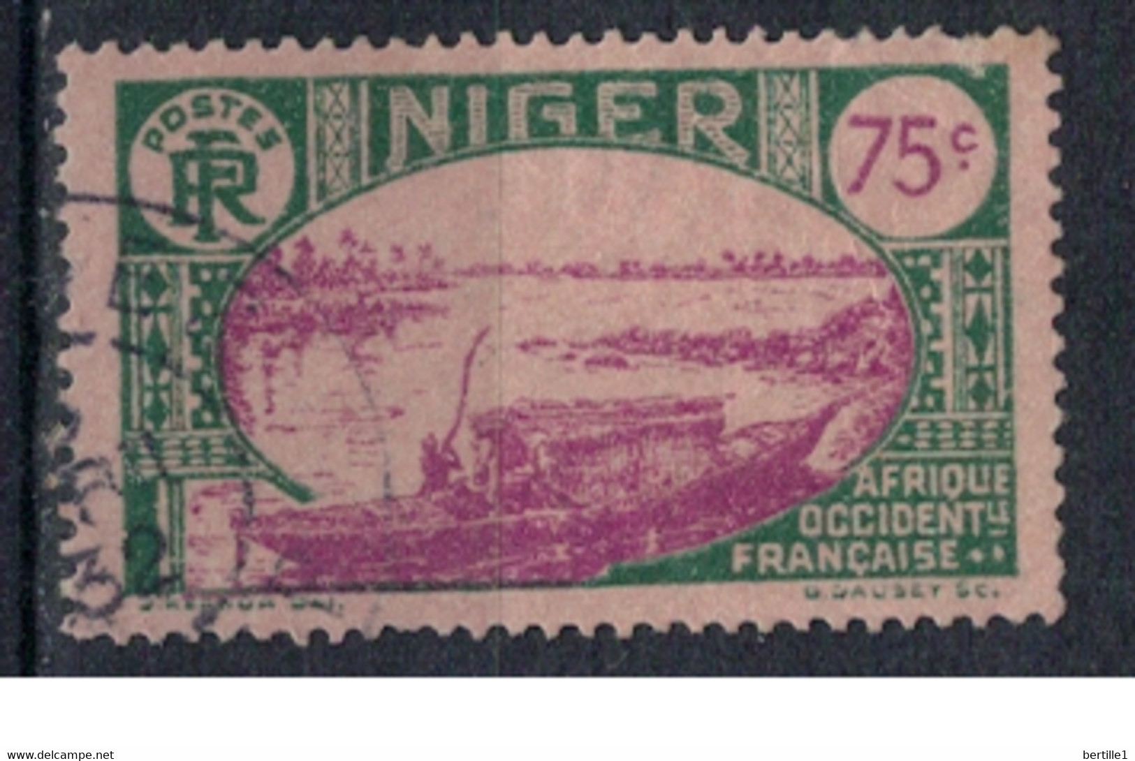 NIGER     N°  YVERT :  43 ( 4 )    OBLITERE       ( OB   10 / 11 ) - Used Stamps