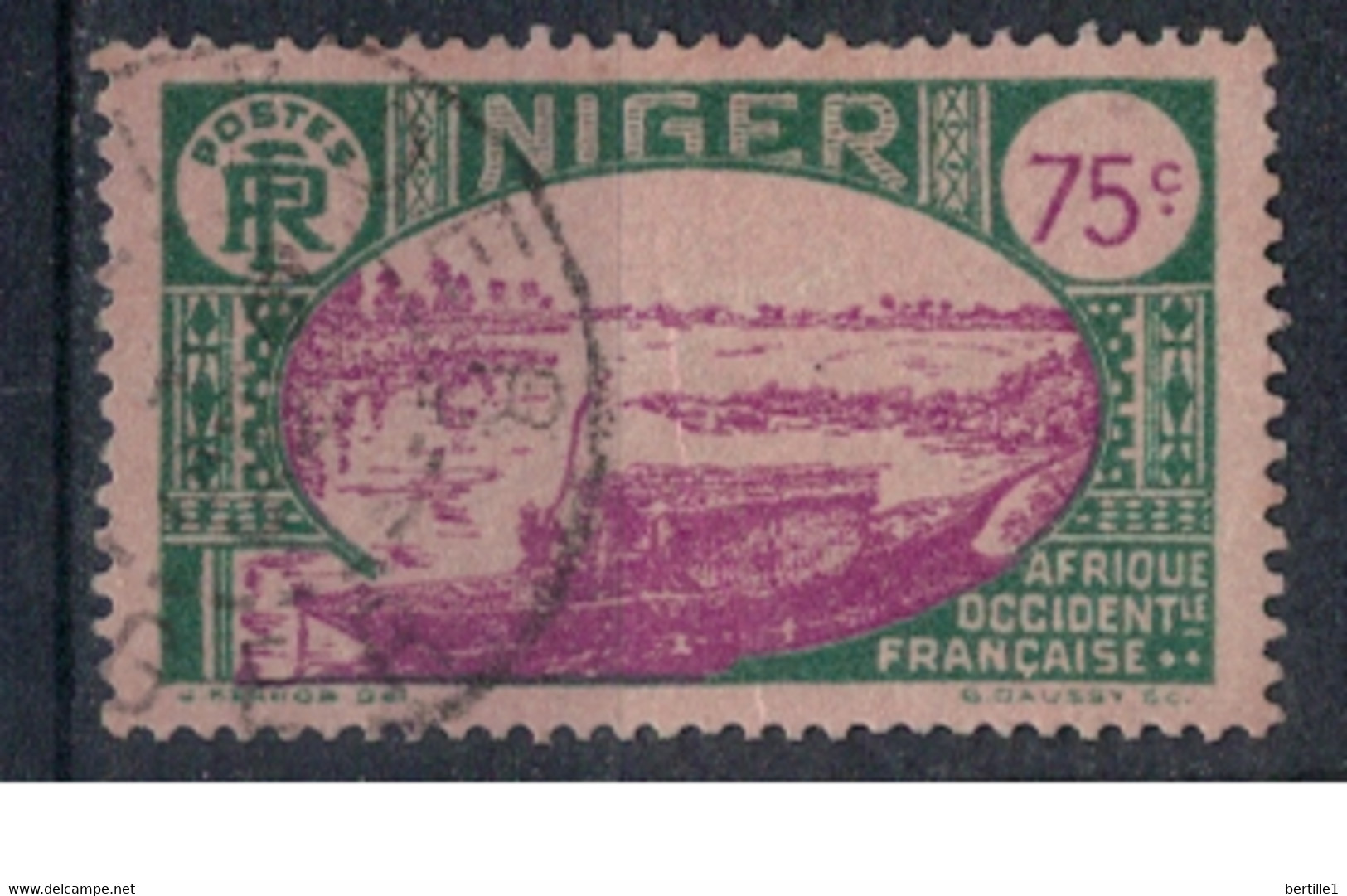 NIGER     N°  YVERT :  43 ( 6 )    OBLITERE       ( OB   10 / 11 ) - Used Stamps