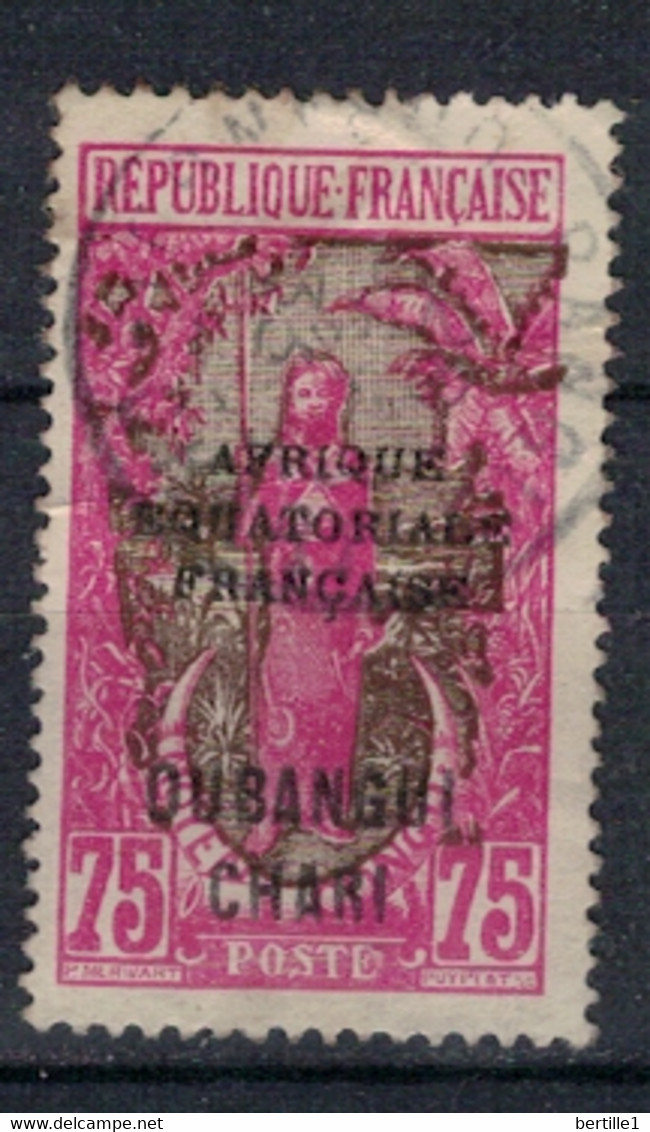 OUBANGUI   N°  YVERT :  58 ( 1 )    OBLITERE       ( OB   10 / 11 ) - Used Stamps