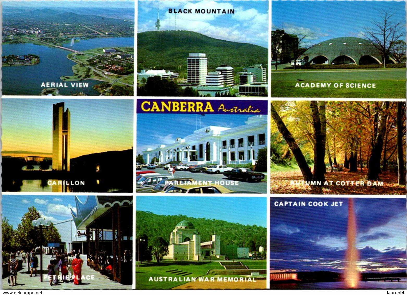 (3 H 8) Australia - ACT - Canberra (9 Views) - Canberra (ACT)