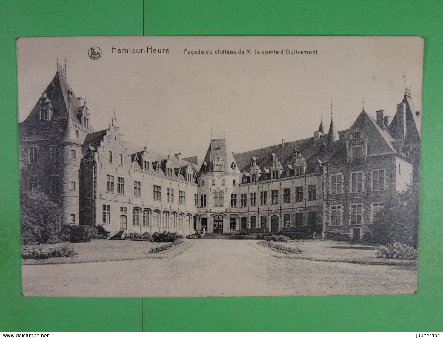 Ham-sur-Heure Façade Du Château De M. Le Comte D'Oultremont - Ham-sur-Heure-Nalinnes