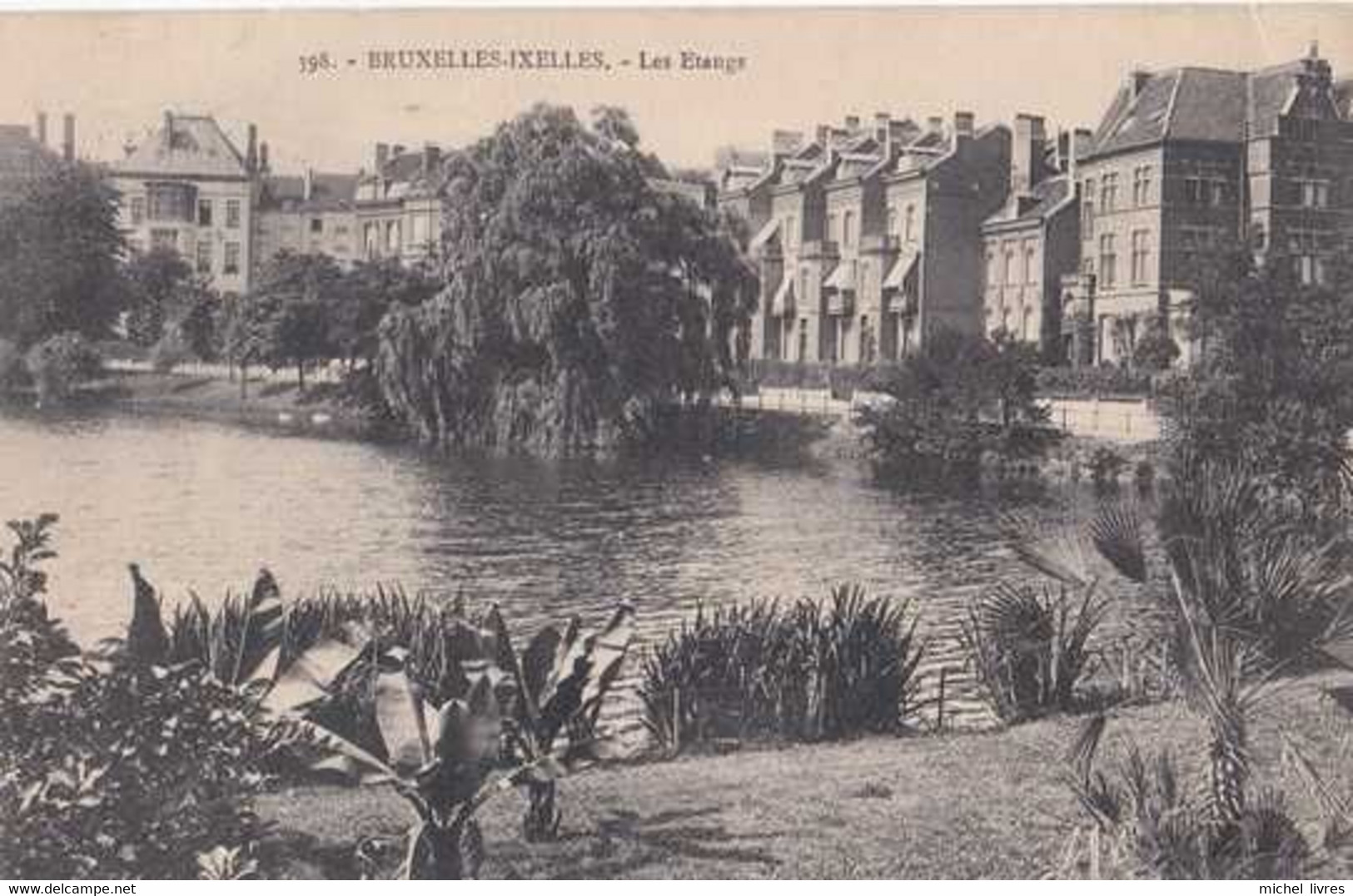 Ixelles - Elsene - Les Etangs - Circulé Vers 1910 - TBE - Elsene - Ixelles