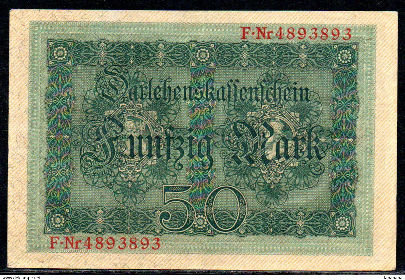 659-Allemagne 50m 1914 F489 - 50 Mark