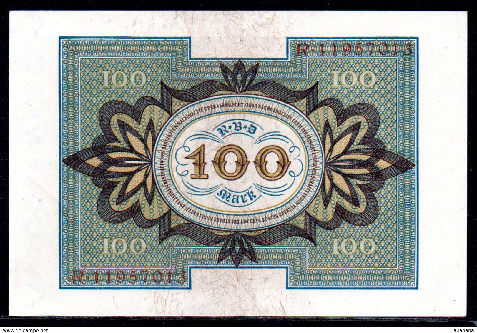 659-Allemagne 100m 1920 R119 - 100 Mark