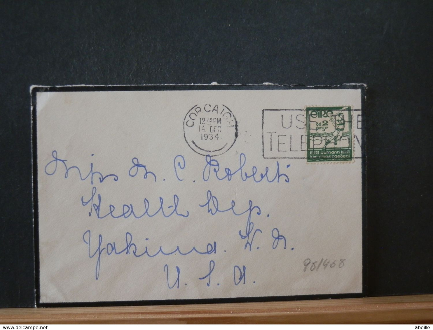 98/468 LETTRE EIRE POUR USA 1934 - Briefe U. Dokumente