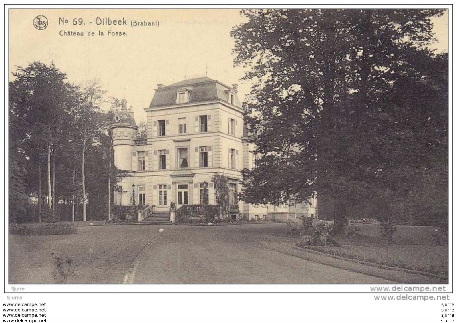 DILBEEK - Kasteel HOF TE PUTTE - Château De La FOSSE * - Dilbeek