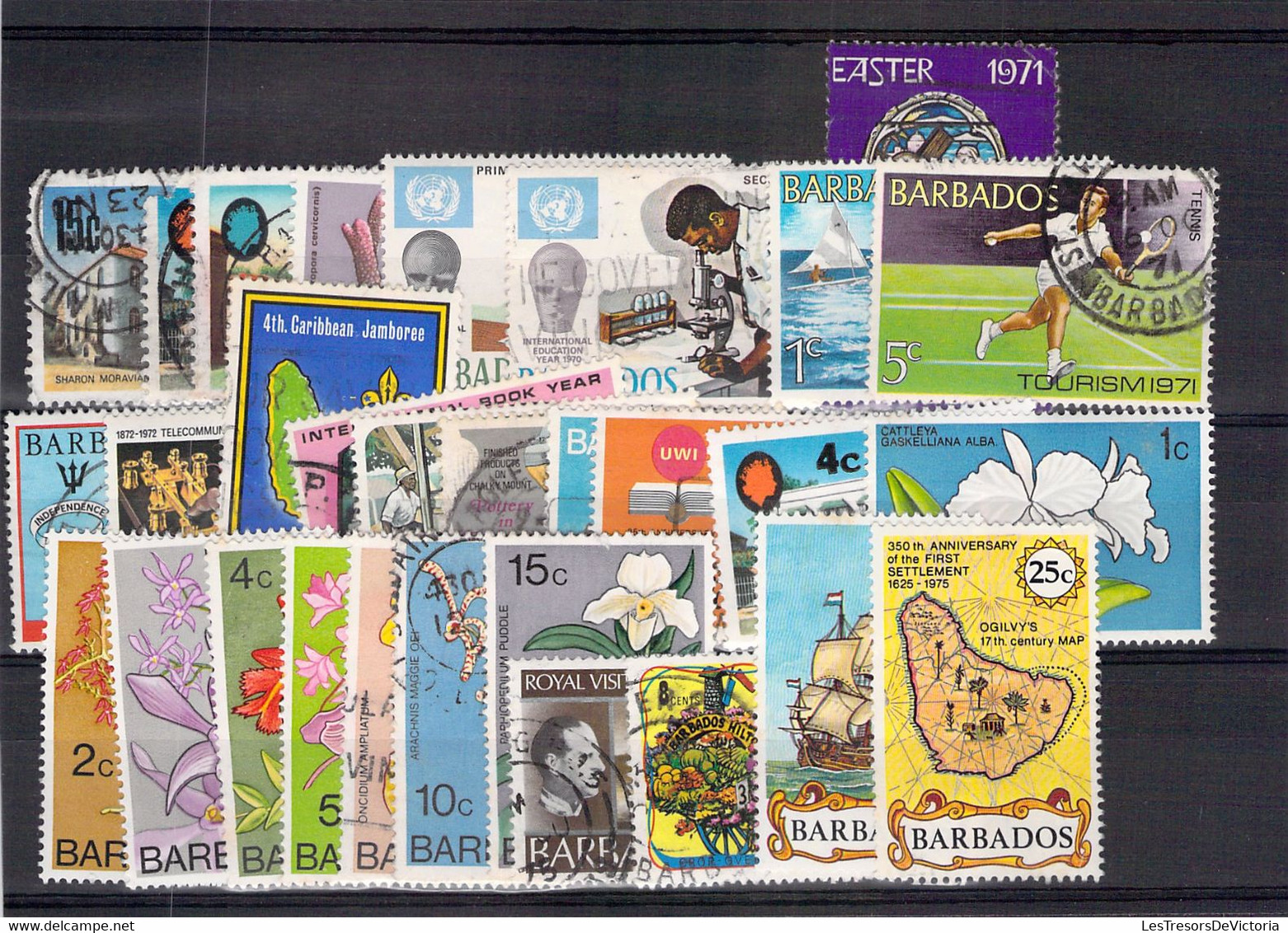 Lot de timbres Barbades Barbados - PRIX DE DEPART A 10 EUROS !