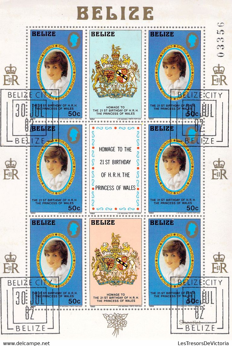 Collection - Lot De Timbres Et Blocs Belize   - PRIX DE DEPART A 10 EUROS ! - Belice (1973-...)