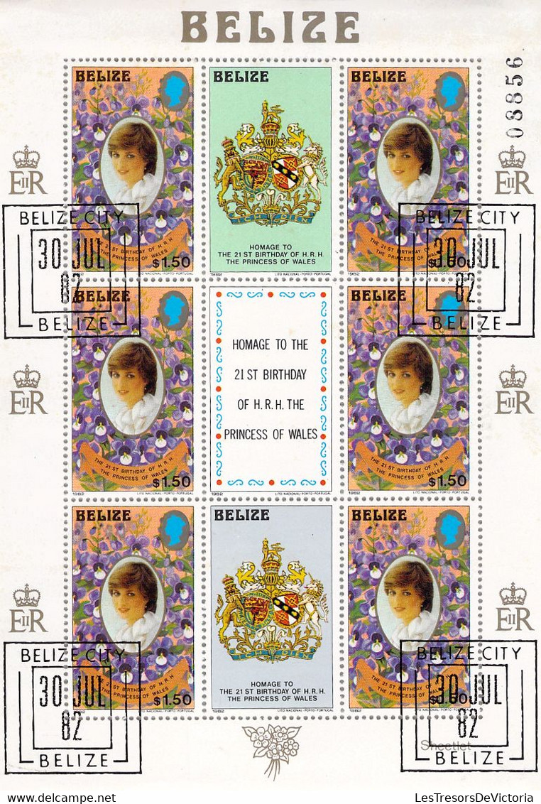 Collection - Lot de timbres et blocs Belize   - PRIX DE DEPART A 10 EUROS !