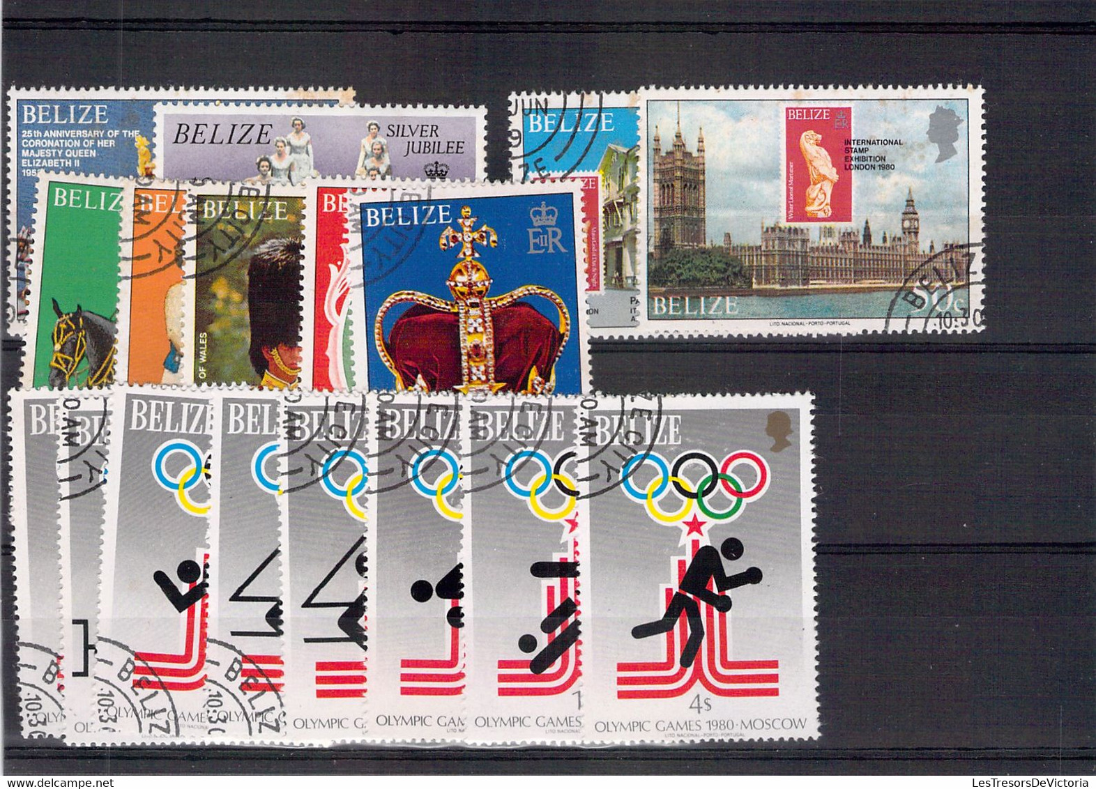 Collection - Lot de timbres et blocs Belize   - PRIX DE DEPART A 10 EUROS !