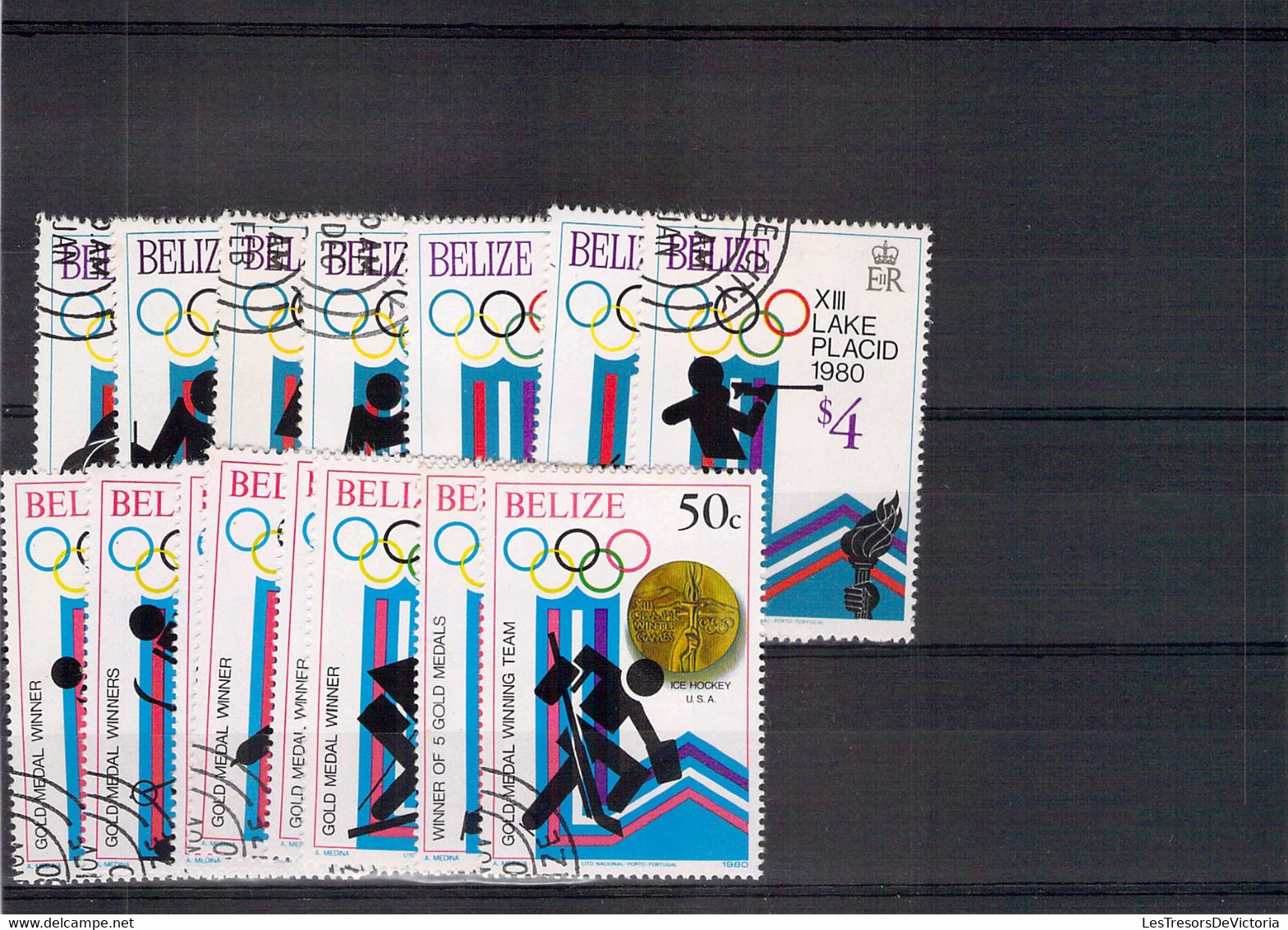 Collection - Lot de timbres et blocs Belize   - PRIX DE DEPART A 10 EUROS !