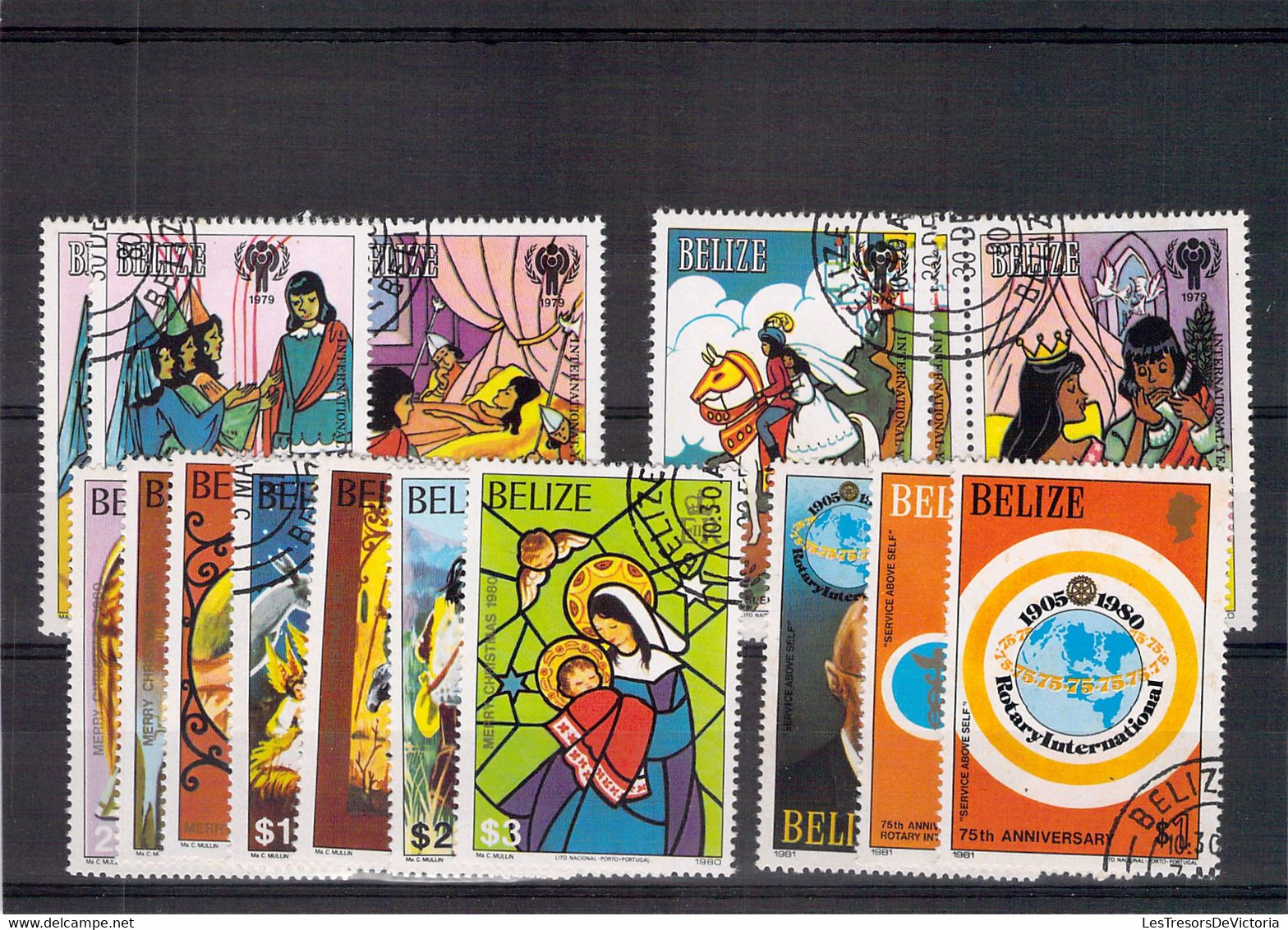 Collection - Lot de timbres et blocs Belize   - PRIX DE DEPART A 10 EUROS !