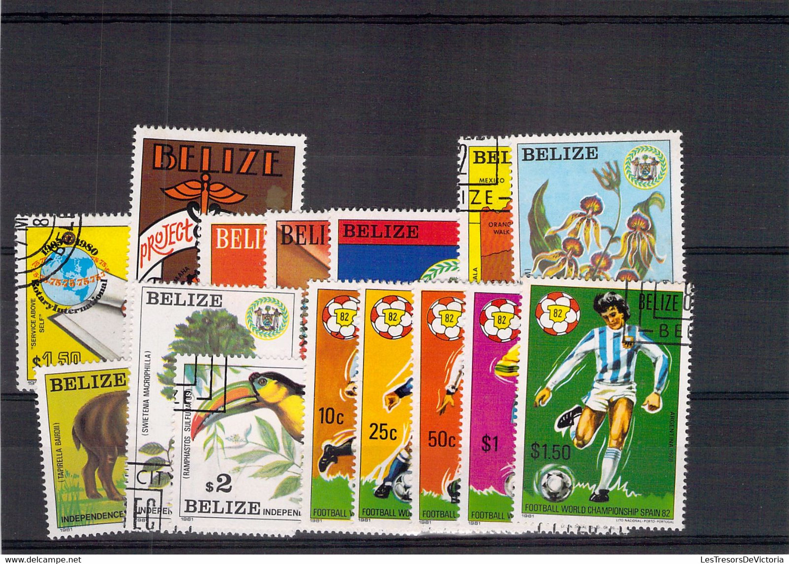 Collection - Lot de timbres et blocs Belize   - PRIX DE DEPART A 10 EUROS !