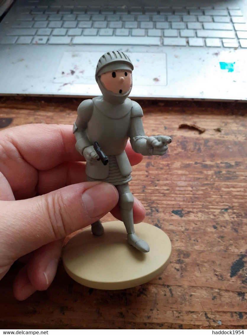 TINTIN En Armure HERGE éditions Moulinsart 2013 - Statues - Resin