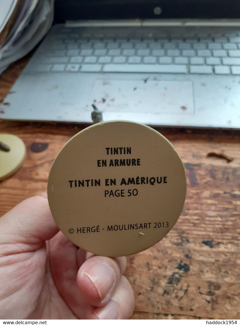 TINTIN En Armure HERGE éditions Moulinsart 2013 - Beelden - Hars