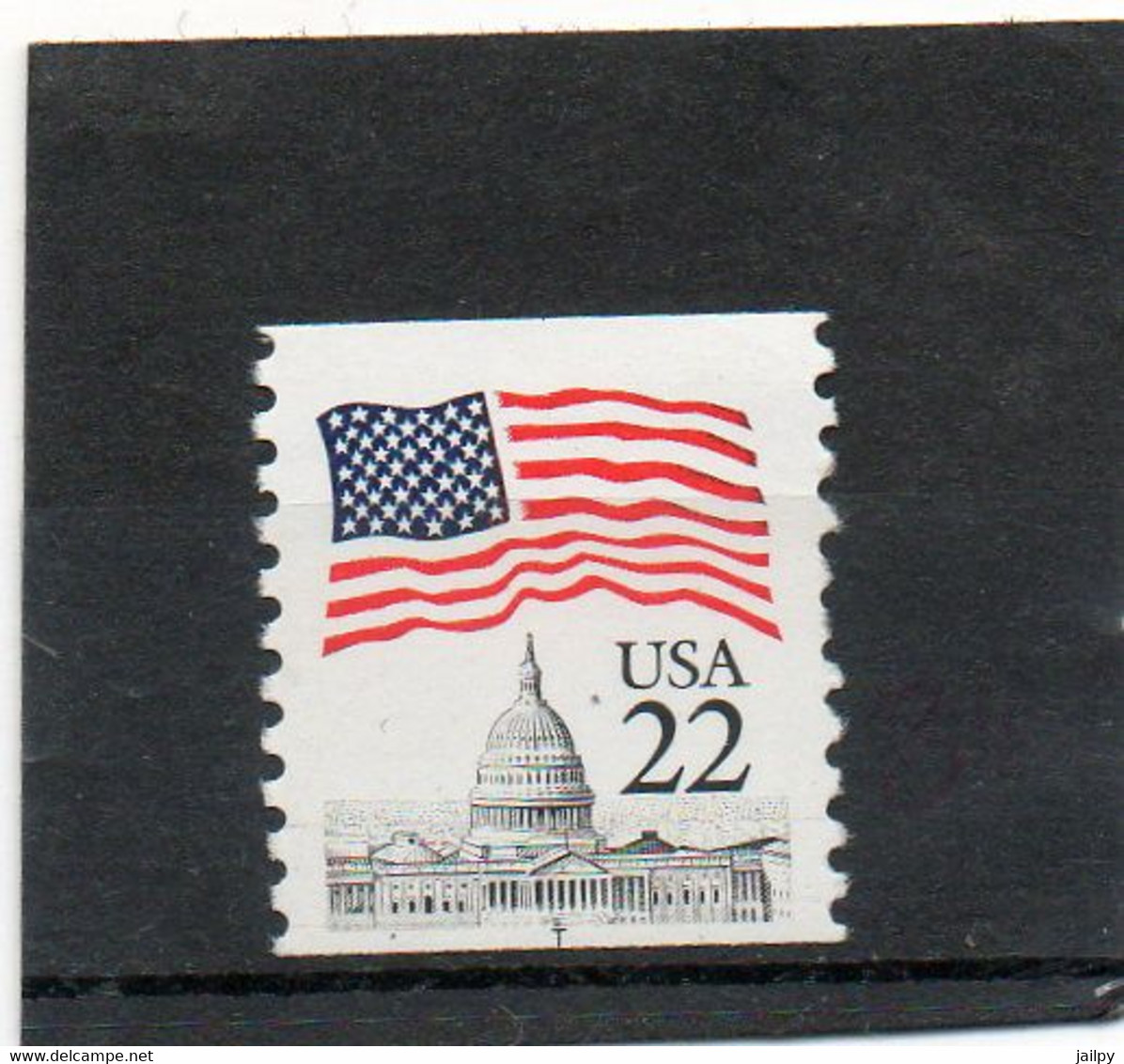 ETATS-UNIS    22 C    1987   Y&T : 1717 Avec La Lettre T    Roulette    Neuf Sans Charnière - Roulettes