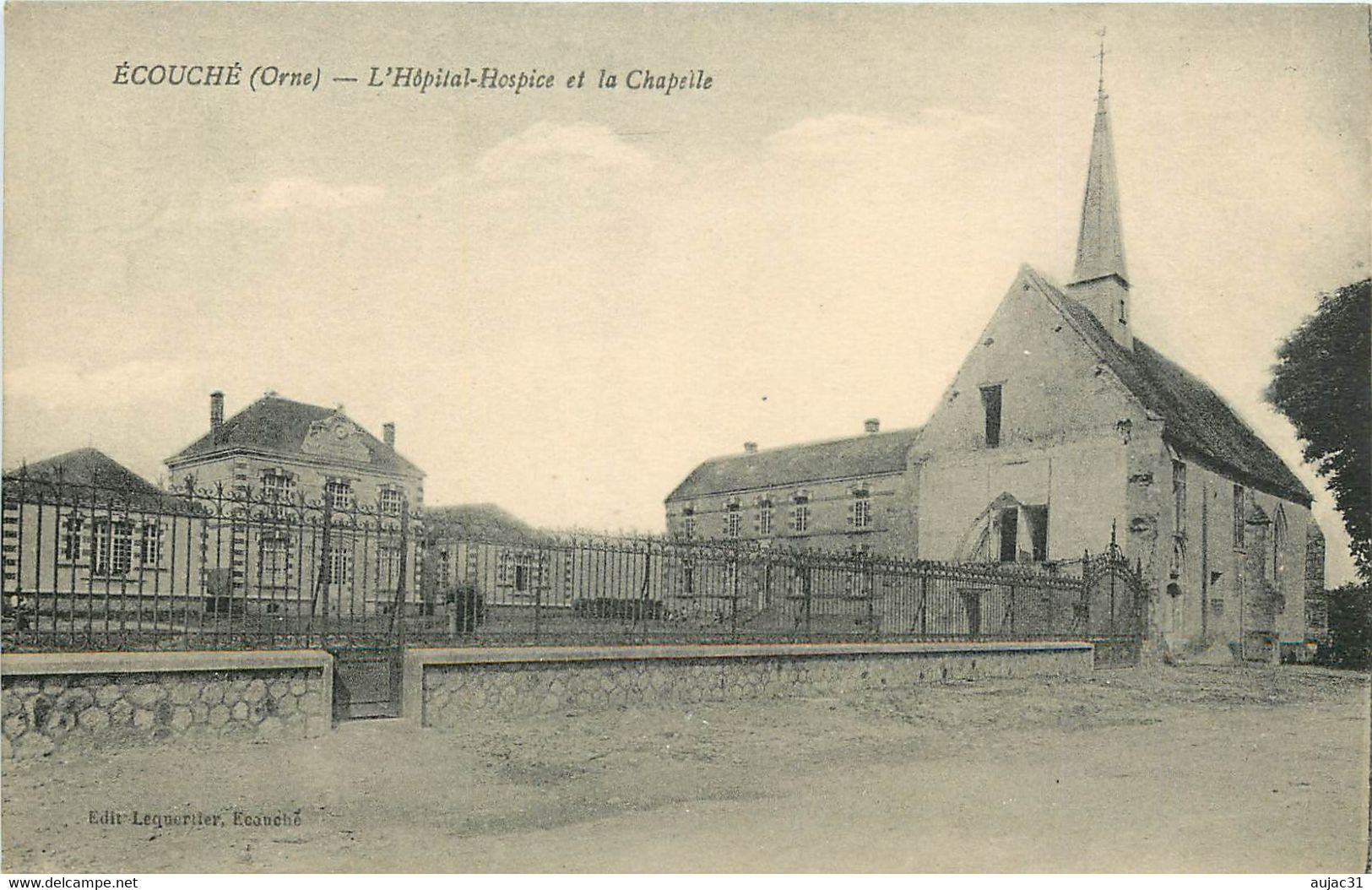 Dép 61 - Ecouche - L'Hôpital Hospice Et La Chapelle - Bon état - Ecouche