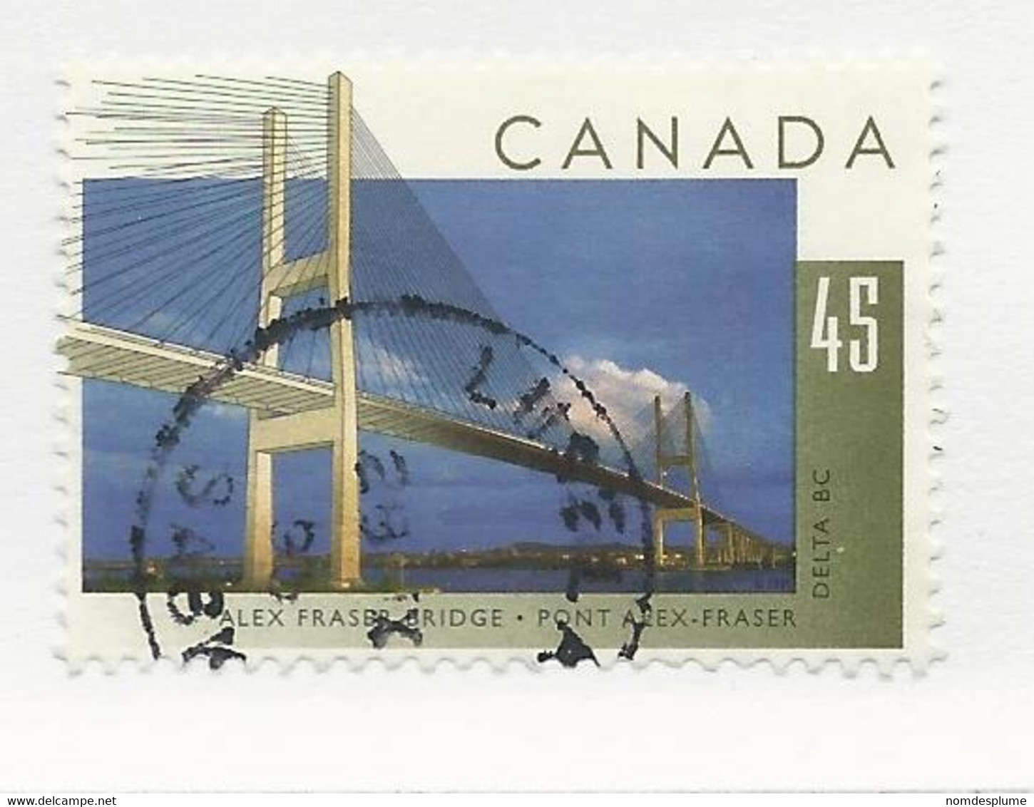 32660) Canada Postmark Cancel Saskatchewan SK 1995 Luseland - Historia Postale