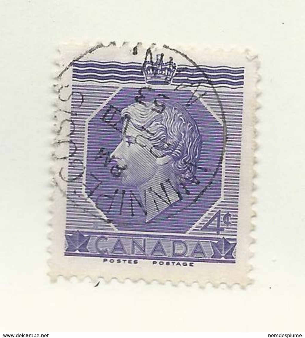 32671) Canada Postmark Cancel Manitoba MB Winnipegosis - Historia Postale