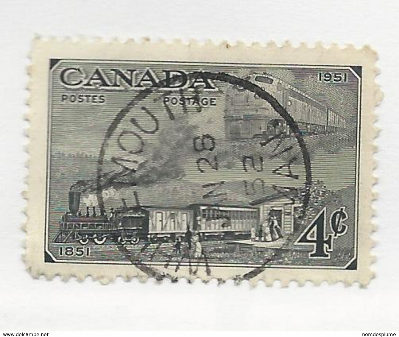 32674) Canada Postmark Cancel Manitoba MB Whitemouth - Postal History