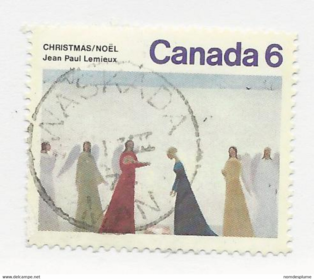 32677) Canada Postmark Cancel Manitoba MB Waskada - Histoire Postale