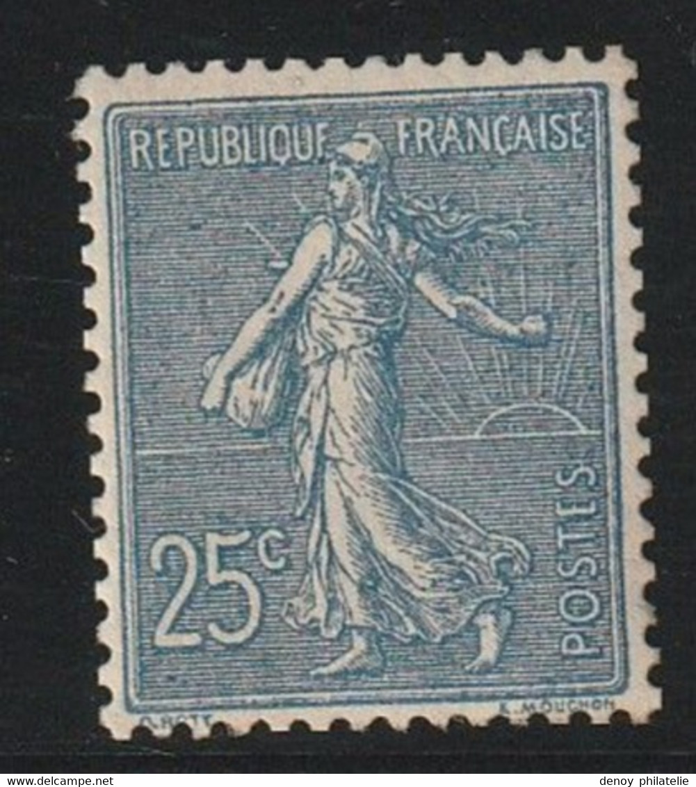 France Seumeuse Ligné N° 132 Sans Charniére ** - 1903-60 Semeuse Lignée