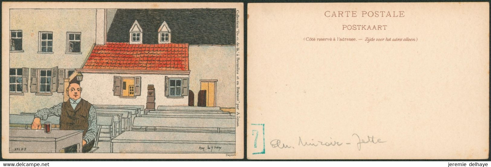Carte Postale - Illustrateur Am. Lynen (Bruxelles) : N°195 / Collection - Lynen, Amédée-Ernest