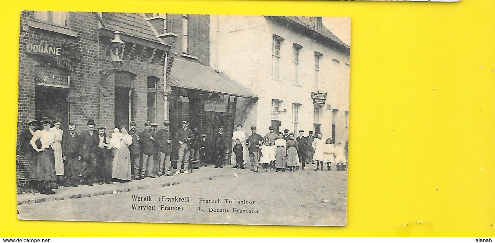 WERVIK La Douanr Française (SD) Belgique - Wervik