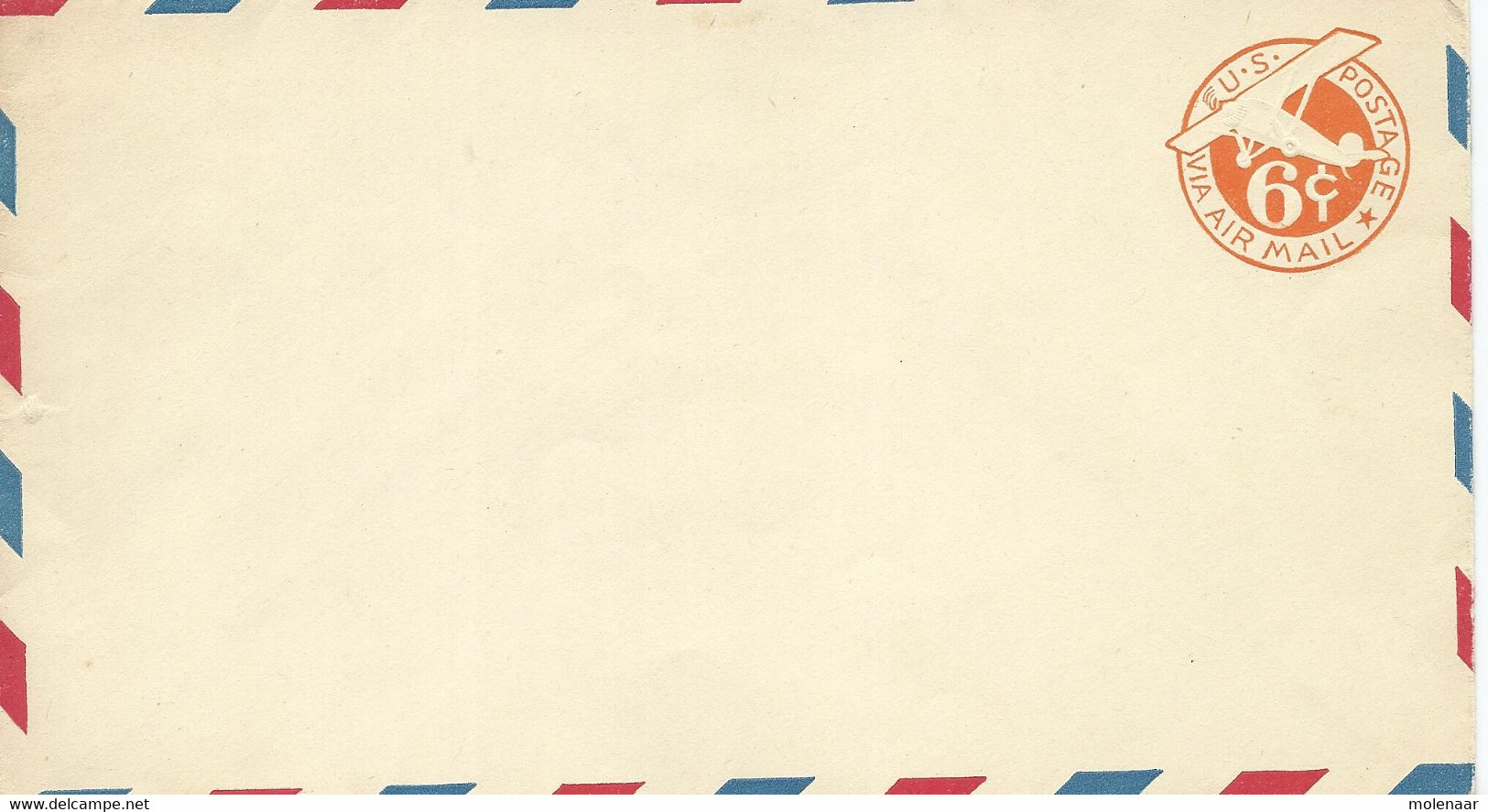 Verenigde Staten Postwaardestuk Luchtpostbrief UC3 Ongebruikt (6064) - 1921-40
