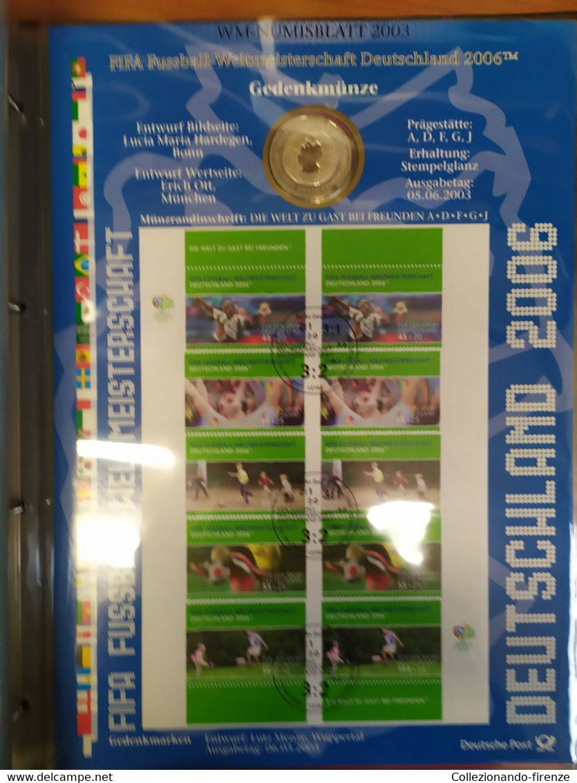 Numisblatter Deutschland 2006 Euro - Stamps And Coin - Herdenkingsmunt