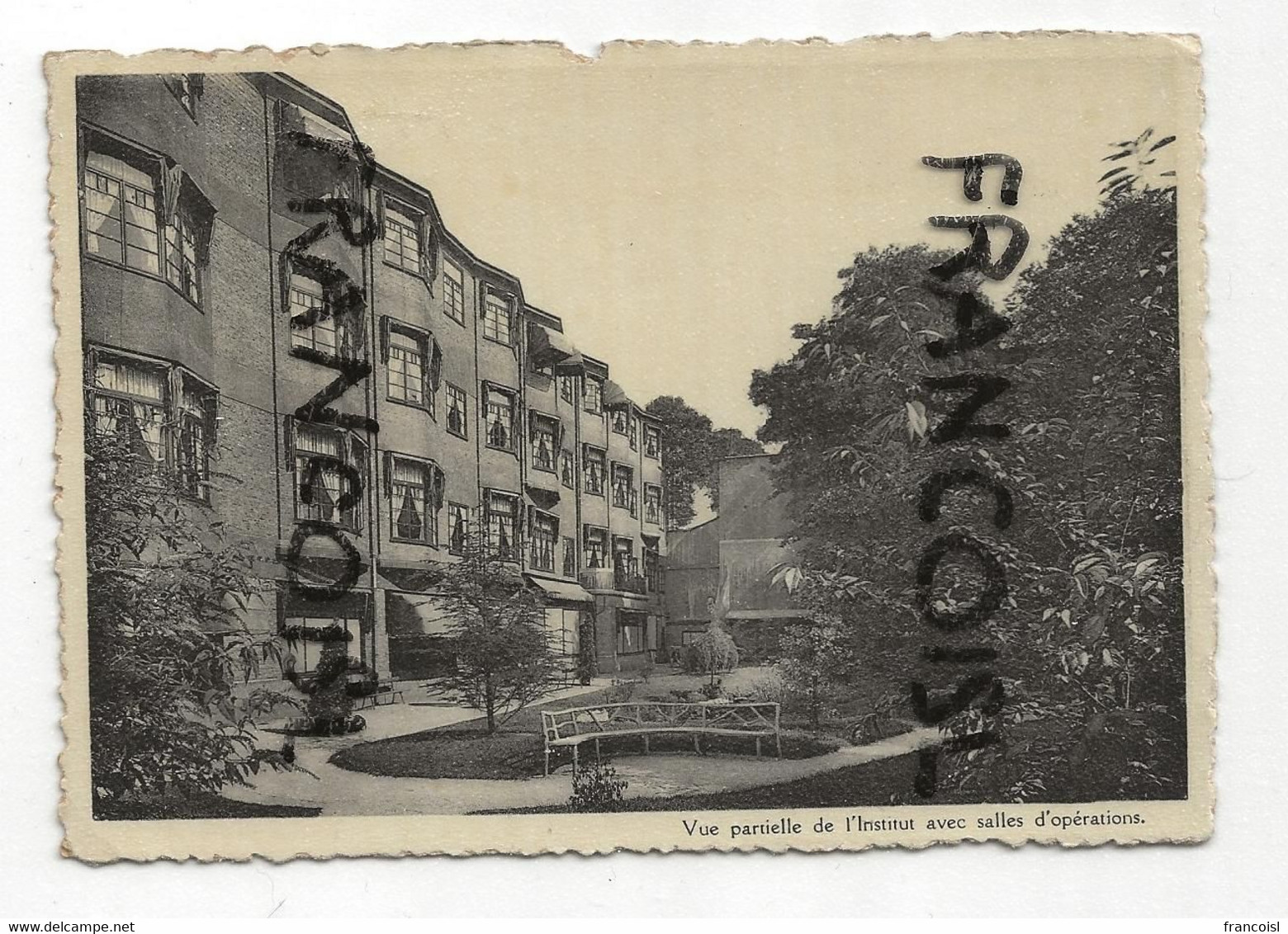 Belgique. Bruxelles. Institut Ste Elisabeth, Rue Des Cendres. Vue Partielle Avec Salles D'opérations. ALBERT - Health, Hospitals