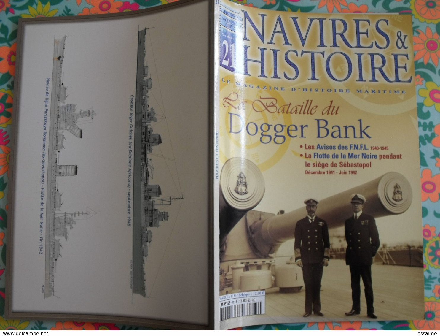 4 n° de Navires & Histoire. 2003-2004  cuirassé de poche Admiral Graf Spee BMC Somme croiseurs espagnols