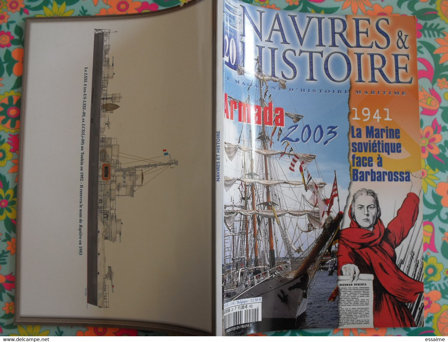 4 n° de Navires & Histoire. 2003-2004  cuirassé de poche Admiral Graf Spee BMC Somme croiseurs espagnols