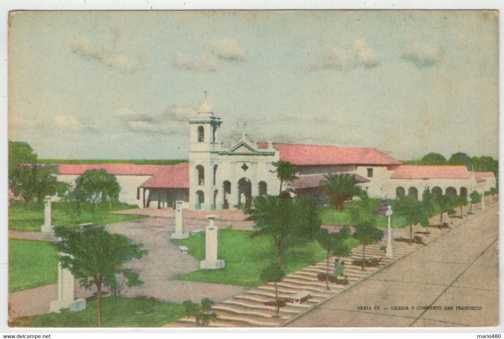 C.P.  PICCOLA    SANTA  FE   IGLESIA  Y  CONVENTO  SAN  FRANCISCO      2 SCAN   (NUOVA) - Santa Fe