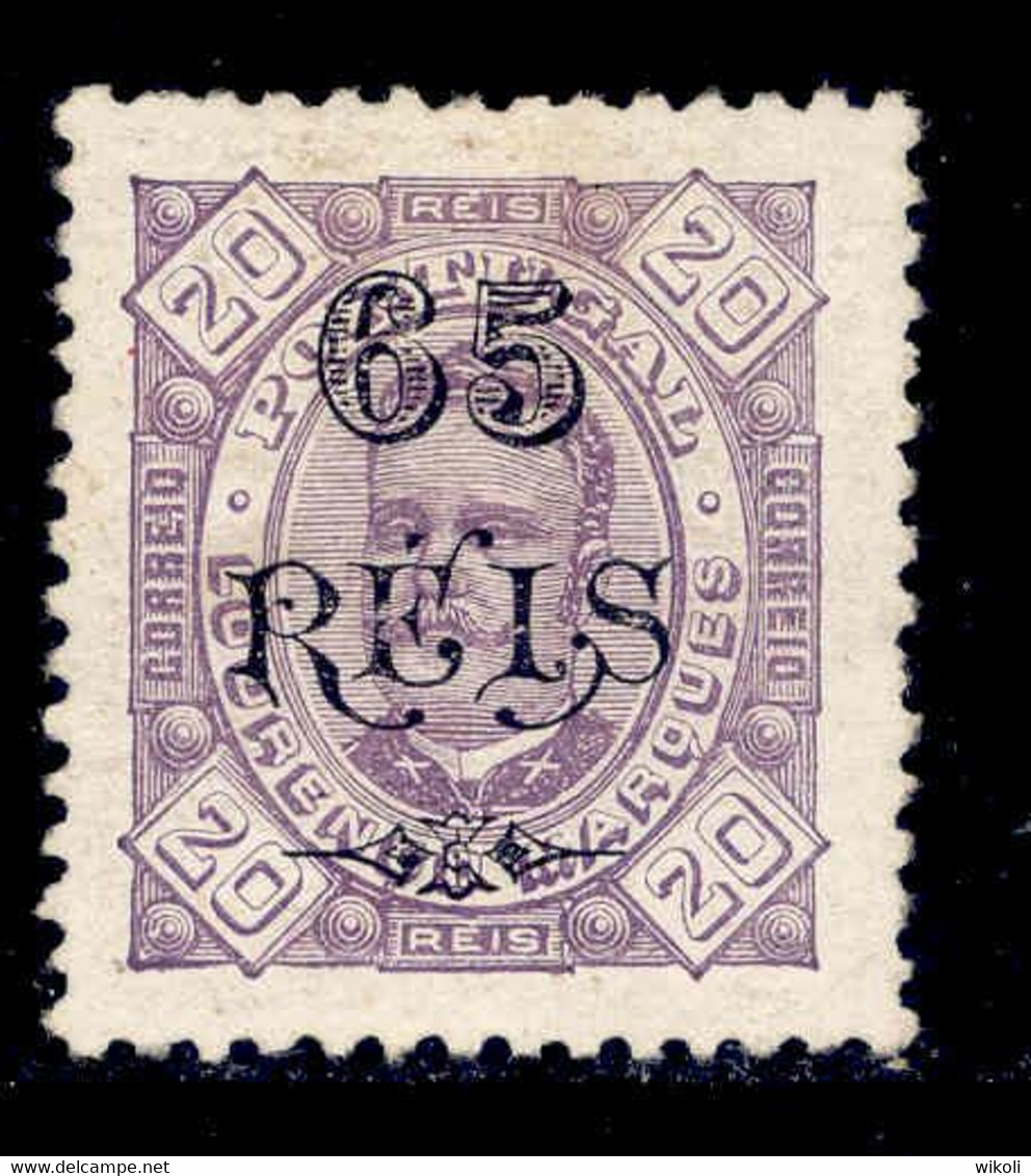 ! ! Lourenco Marques - 1903 D. Carlos OVP 65 R - Af. 55 - MH - Lourenco Marques