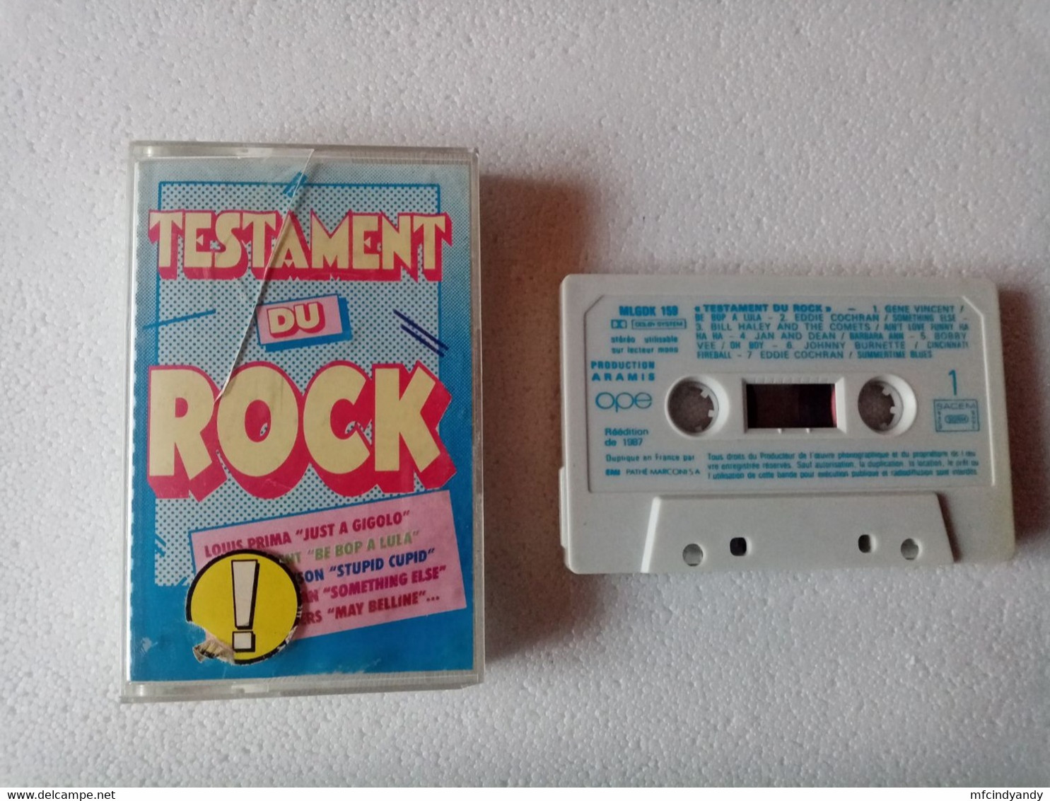 Cassette Audio - Testament Du Rock - Cassettes Audio