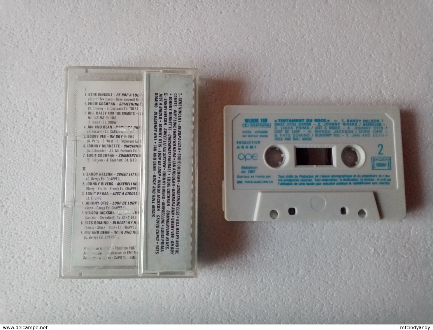 Cassette Audio - Testament Du Rock - Cassettes Audio