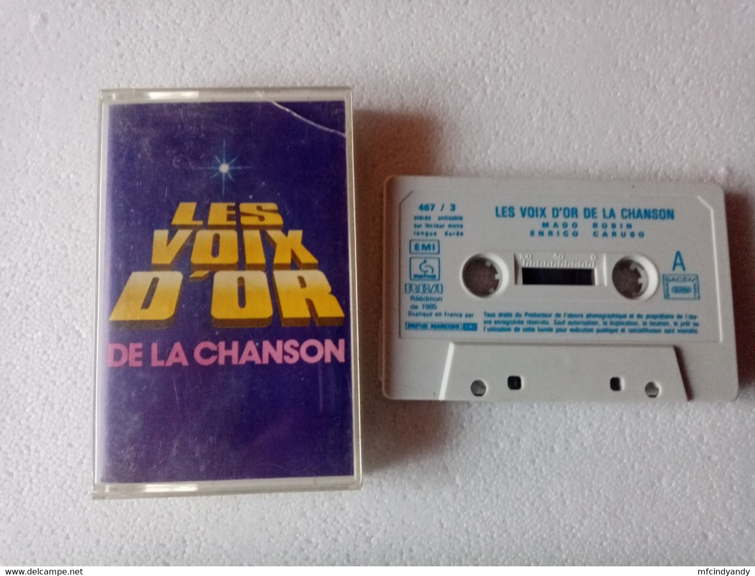 Cassette Audio - Les Voix D'or De La Chanson V. 3 - Cassettes Audio