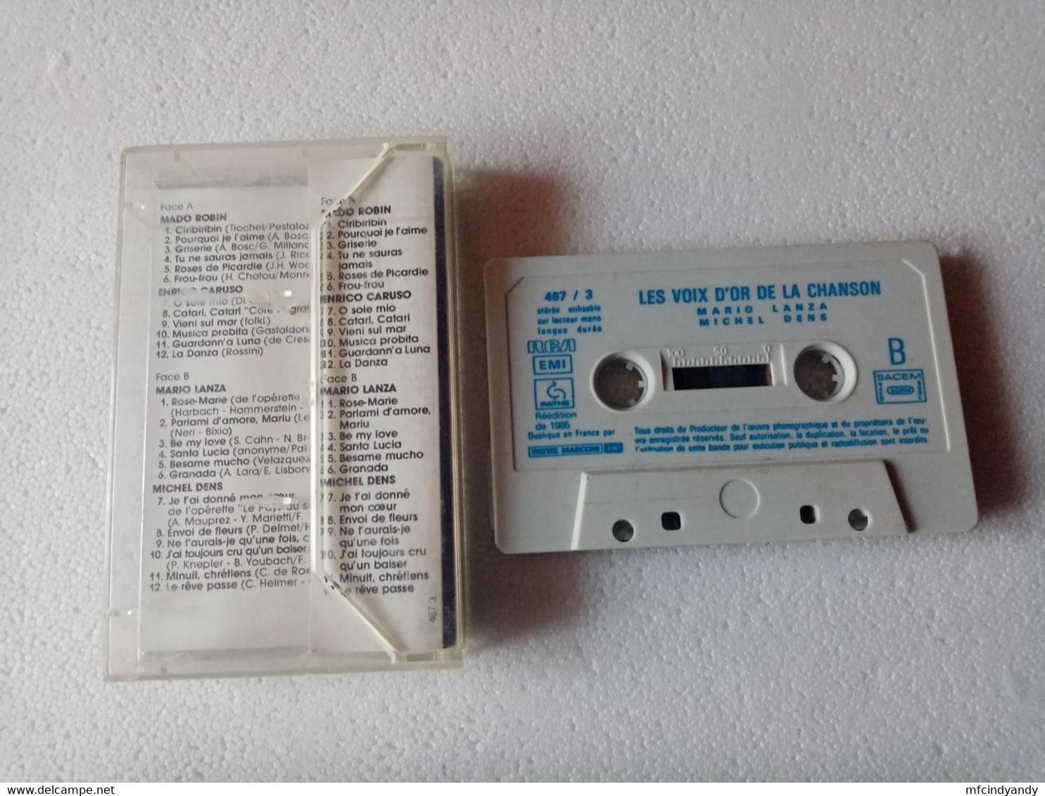 Cassette Audio - Les Voix D'or De La Chanson V. 3 - Cassettes Audio