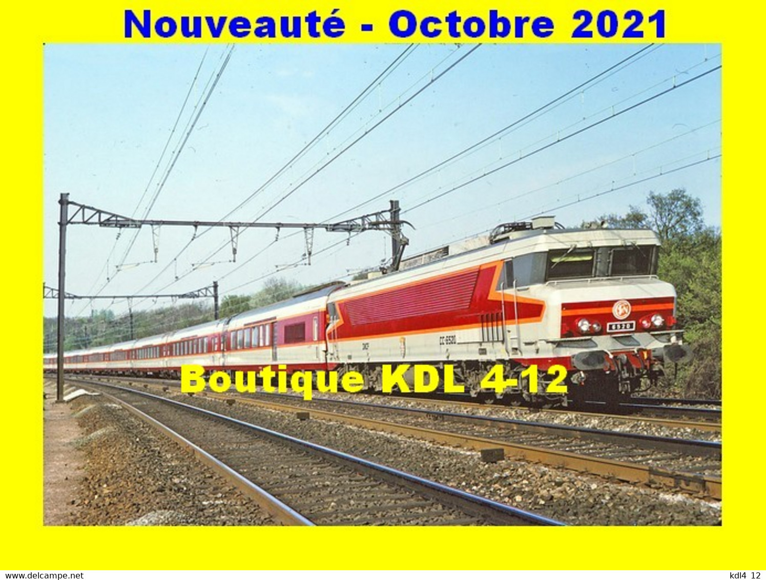 AL 779 - Train, Loco CC 6520 Vers SAINTE-GENEVIEVE-DES-BOIS - Essonne - SNCF - Sainte Genevieve Des Bois