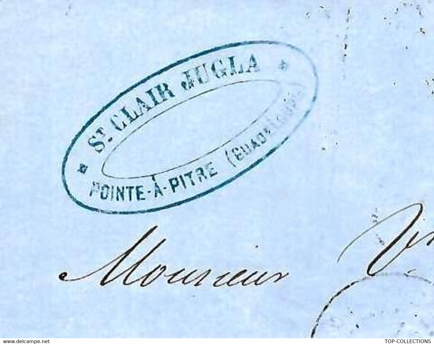 1865 NAVIGATION De Pointe à Pitre  Guadeloupe Pour Granville Goelette Violette  Terre Neuve St Pierre Miquelon  Canada - Historische Documenten