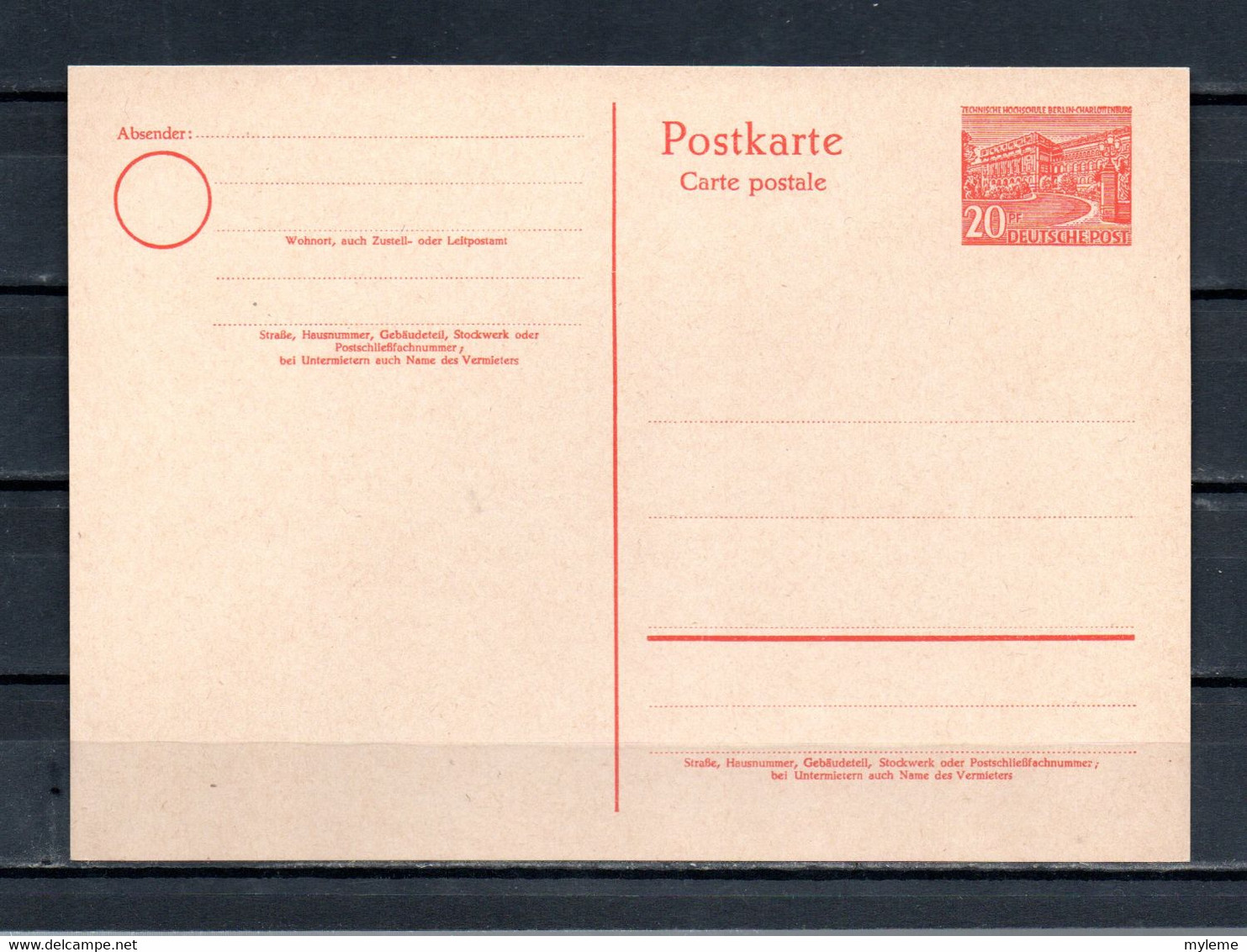 AG2-14 Allemagne Entier Postal N°  P6 En Parfait état  A Saisir !!! - Postcards - Mint