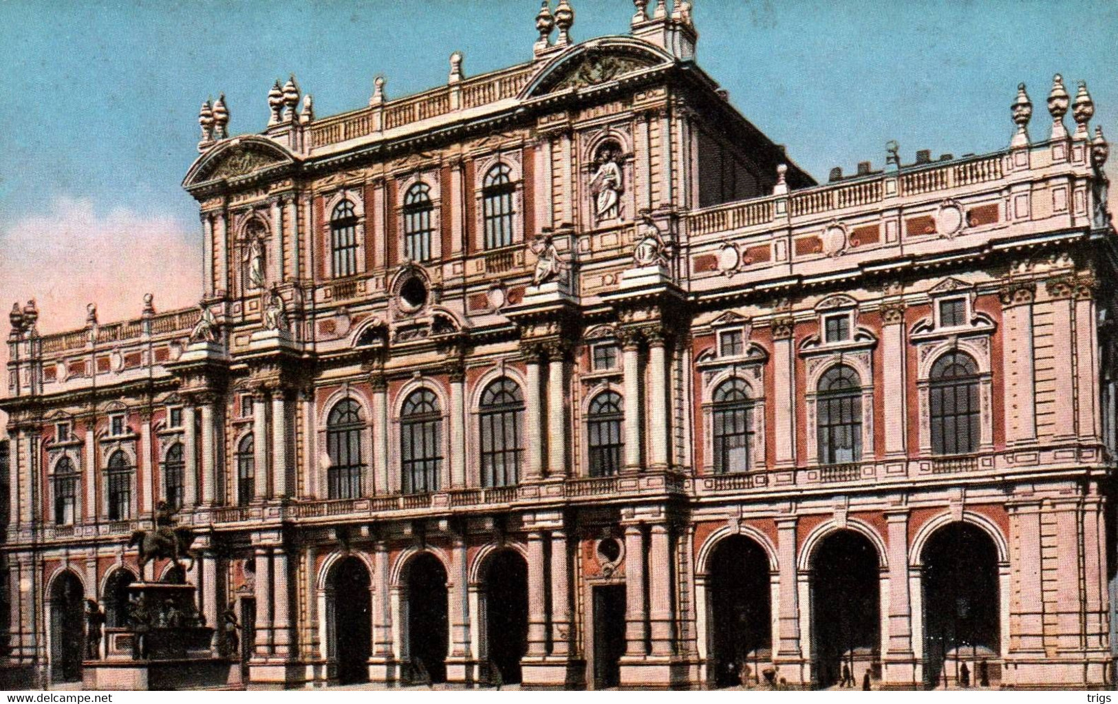 Torino - Palazzo Carignano E Monumento A Carlo Alberto - Palazzo Carignano