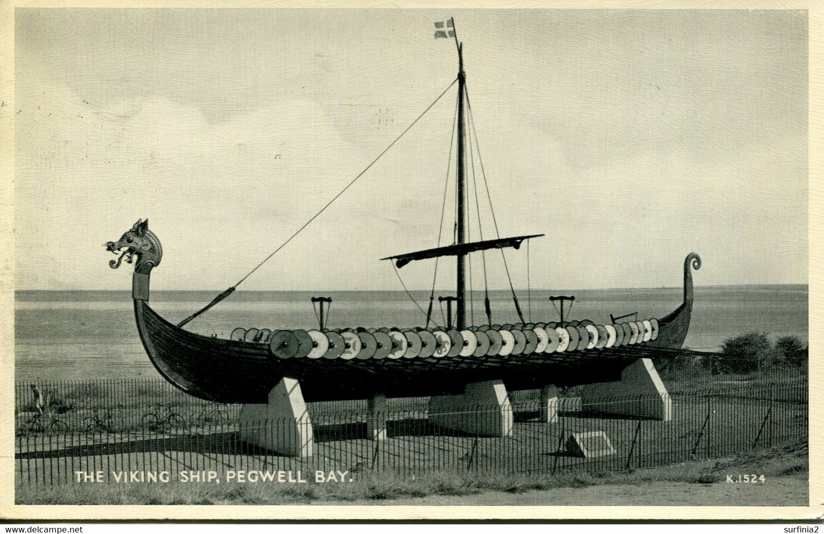 KENT - RAMSGATE - PEGWELL BAY - THE VIKING SHIP Kt1138 - Ramsgate