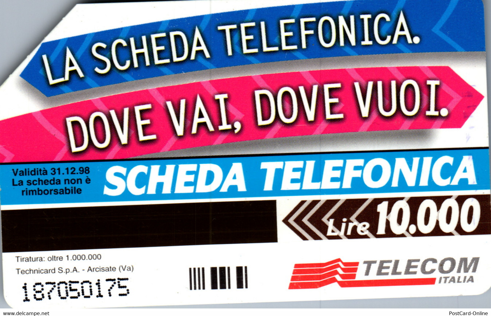 32506 - Italien - Scheda Telefonica - Öff. Diverse TK